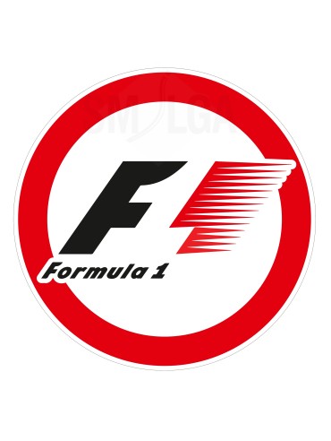 Наклейка "F1"